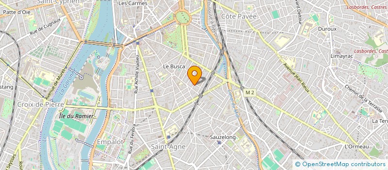 localisation de l'entreprise MONSIEUR JACQUES DEJEAN  TOULOUSE