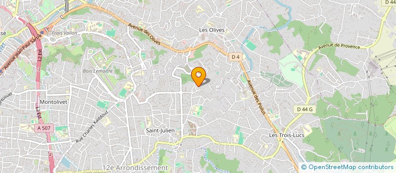 localisation de l'entreprise MONSIEUR JACQUES DEJOU à MARSEILLE
