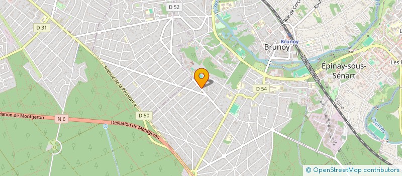 localisation de l'entreprise MONSIEUR JACQUES DELACHARLERIE  BRUNOY