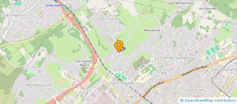 localisation de l'entreprise MONSIEUR JACQUES DELAGE à BESANCON