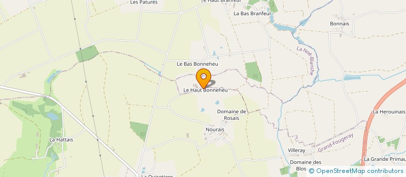 localisation de l'entreprise MONSIEUR JACQUES DELAHAYE à LA DOMINELAIS