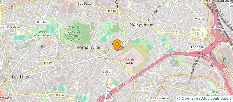 localisation de l'entreprise MONSIEUR JACQUES DELAVAULT à NOISY-LE-SEC