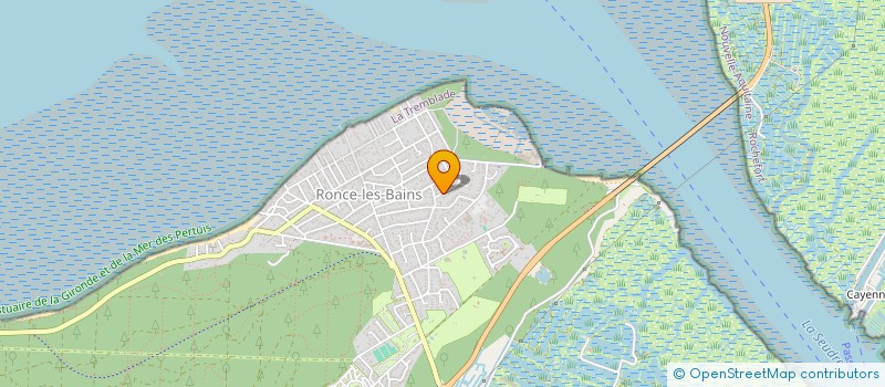 localisation de l'entreprise MONSIEUR JACQUES DELEMONTEZ  LA TREMBLADE