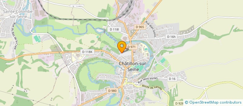 localisation de l'entreprise MONSIEUR JACQUES DELETTRE  CHATILLON-SUR-SEINE