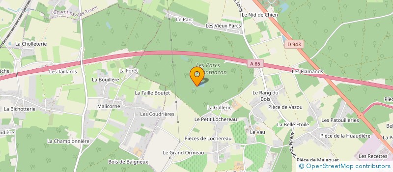 localisation de l'entreprise MONSIEUR JACQUES DELHOMMAIS  ESVRES