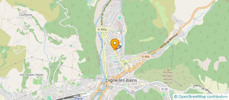 localisation de l'entreprise MONSIEUR JACQUES DELMAS à DIGNE-LES-BAINS