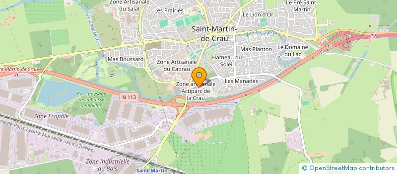 localisation de l'entreprise MONSIEUR JACQUES DELSOL à SAINT-MARTIN-DE-CRAU