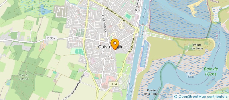 localisation de l'entreprise MONSIEUR JACQUES DEMAGNEZ à OUISTREHAM