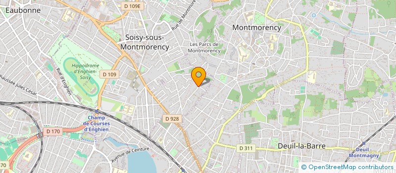 localisation de l'entreprise MONSIEUR JACQUES DEMAY à SOISY-SOUS-MONTMORENCY