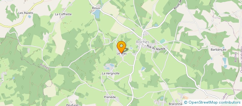 localisation de l'entreprise MONSIEUR JACQUES DEMAY à SAINT-DIZIER-LES-DOMAINES