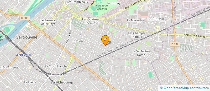 localisation de l'entreprise MONSIEUR JACQUES DEMESTRE à SARTROUVILLE