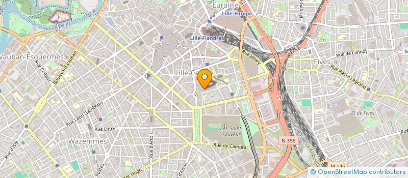 localisation de l'entreprise MONSIEUR JACQUES DEMETER  LILLE