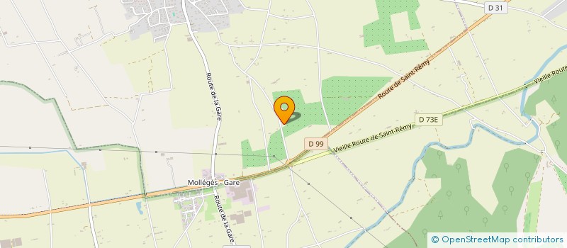 localisation de l'entreprise MONSIEUR JACQUES DEMEY  MOLLEGES