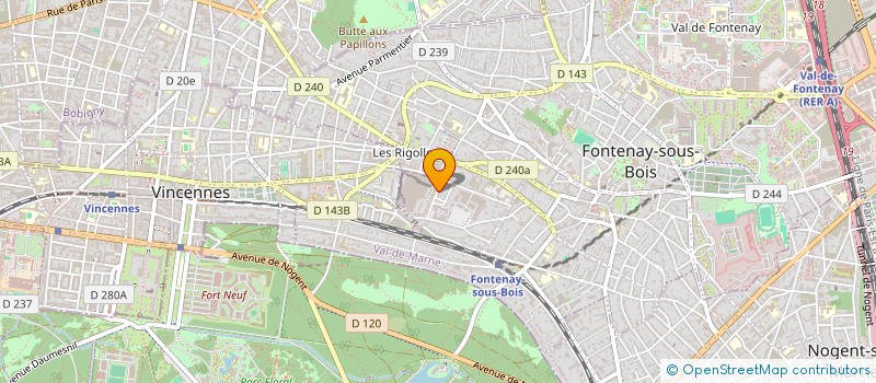 localisation de l'entreprise MONSIEUR JACQUES DEMIGUEL à FONTENAY-SOUS-BOIS