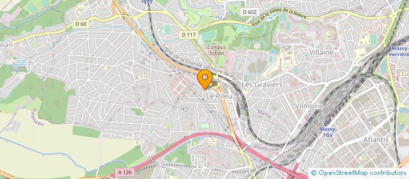 localisation de l'entreprise MONSIEUR JACQUES DENIZOT à MASSY