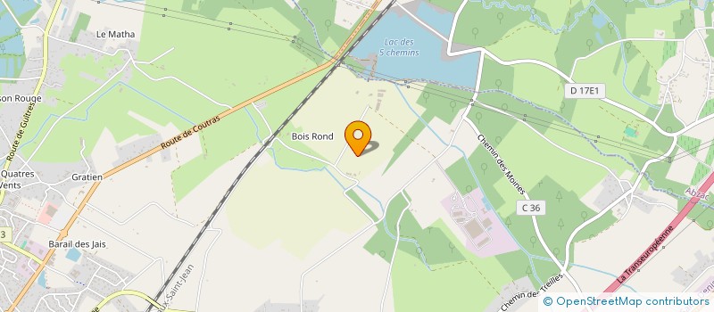 localisation de l'entreprise MONSIEUR JACQUES DEPLANTE  ST-DENIS-DE-PILE