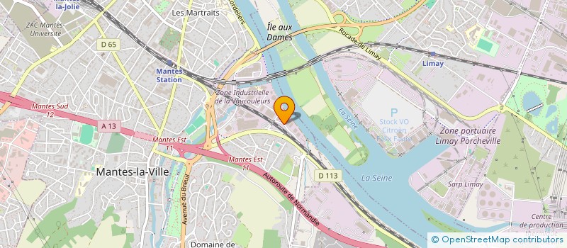 localisation de l'entreprise MONSIEUR JACQUES DESCHANDOL  MANTES-LA-VILLE