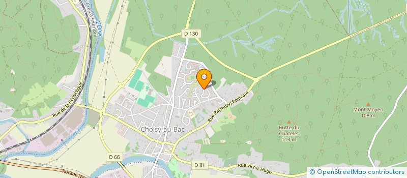 localisation de l'entreprise MONSIEUR JACQUES DESIRA  CHOISY-AU-BAC