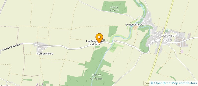 localisation de l'entreprise MONSIEUR JACQUES DESNOS à AUTRUY-SUR-JUINE