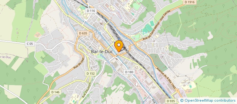 localisation de l'entreprise MONSIEUR JACQUES DESOUTTER à BAR-LE-DUC