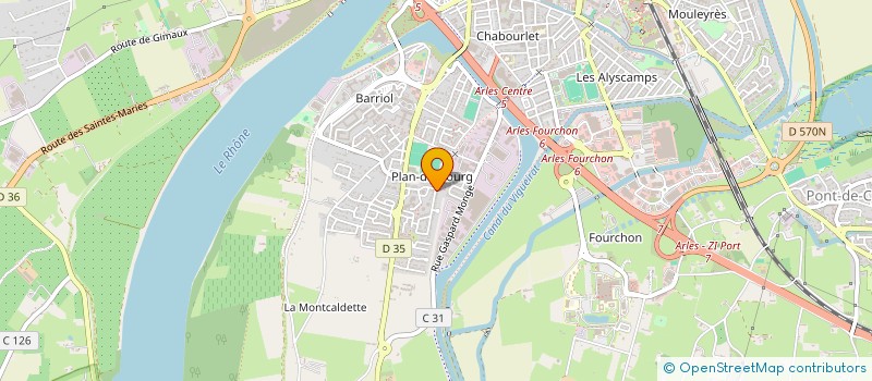 localisation de l'entreprise MONSIEUR JACQUES DESROIS à ARLES