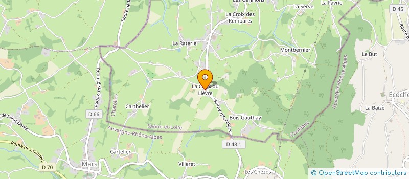 localisation de l'entreprise MONSIEUR JACQUES DEVAUX à COUBLANC
