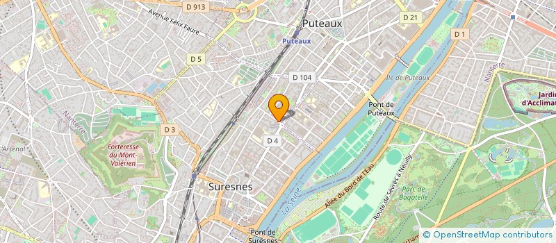 localisation de l'entreprise MONSIEUR JACQUES DEVAUX à SURESNES