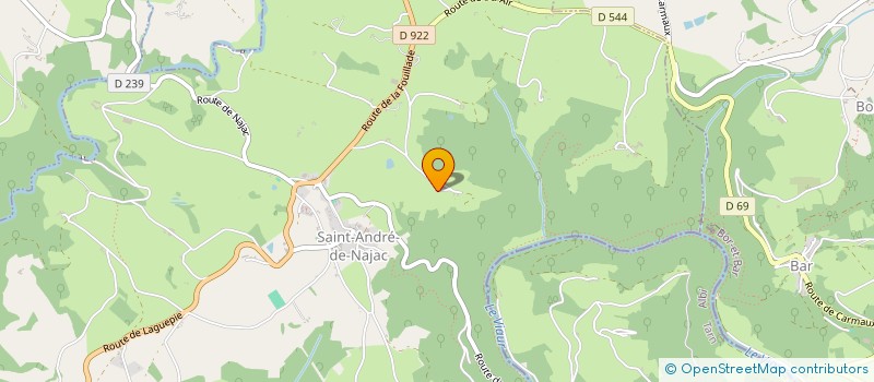 localisation de l'entreprise MONSIEUR JACQUES DEZILLE  BOR-ET-BAR