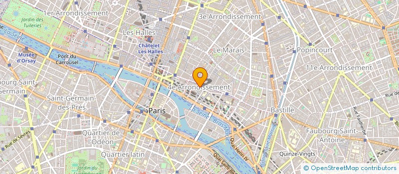 localisation de l'entreprise MONSIEUR JACQUES DEZITTERE  PARIS