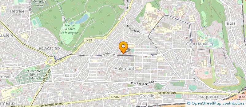 localisation de l'entreprise MONSIEUR JACQUES DIEUZY à LE HAVRE