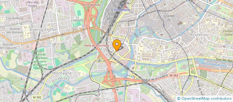 localisation de l'entreprise MONSIEUR JACQUES DIVERRES à STRASBOURG