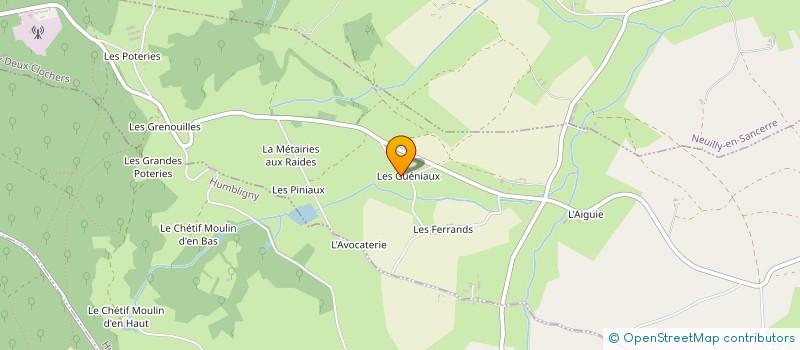 localisation de l'entreprise MONSIEUR JACQUES DOBY  NEUVY-DEUX-CLOCHERS