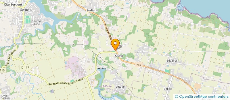 localisation de l'entreprise MONSIEUR JACQUES DOMICHARD à LE MOULE