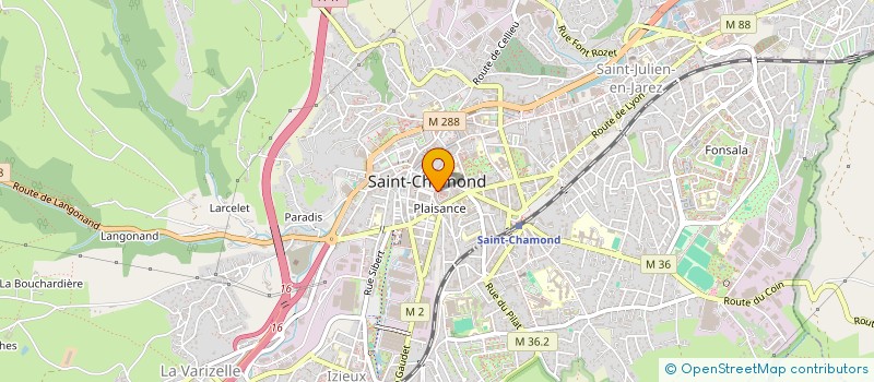 localisation de l'entreprise MONSIEUR JACQUES DORIKIAN à SAINT-CHAMOND