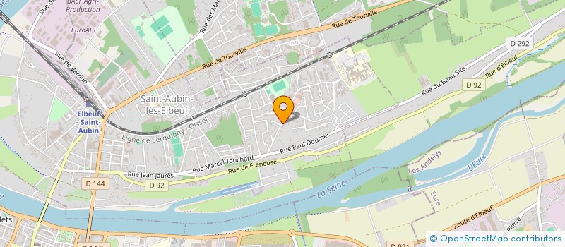 localisation de l'entreprise MONSIEUR JACQUES DORIVAL  SAINT-AUBIN-LES-ELBEUF