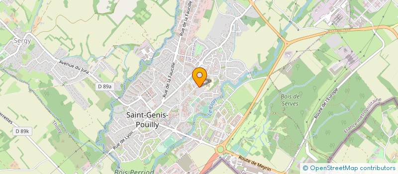 localisation de l'entreprise MONSIEUR JACQUES DORST à SAINT-GENIS-POUILLY