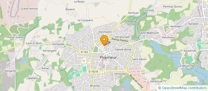 localisation de l'entreprise MONSIEUR JACQUES DOUAUD  PLOEMEUR