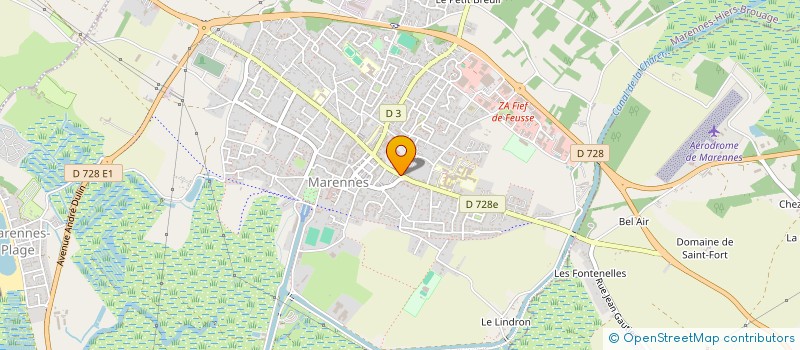 localisation de l'entreprise MONSIEUR JACQUES DRILLAUD à SAINT-JUST-LUZAC