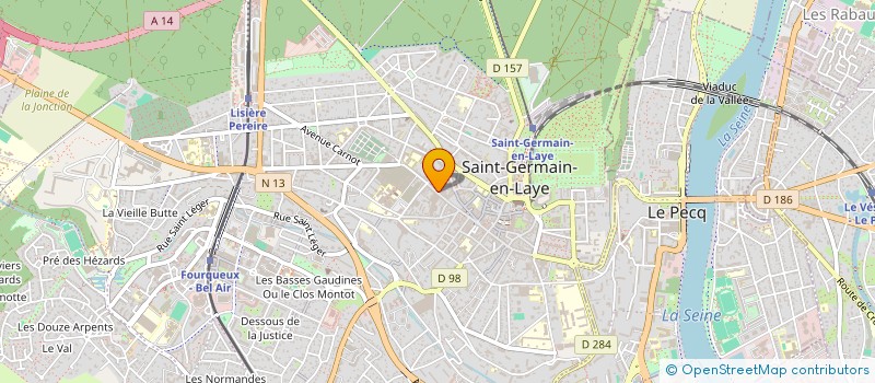 localisation de l'entreprise MONSIEUR JACQUES DROUARD  SAINT-GERMAIN-EN-LAYE