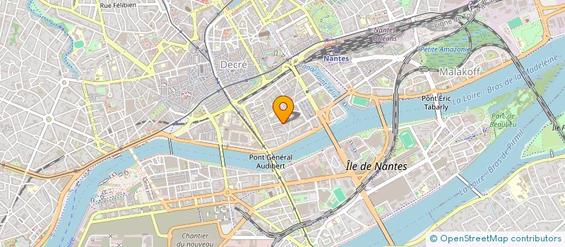 localisation de l'entreprise MONSIEUR JACQUES DROUET à NANTES