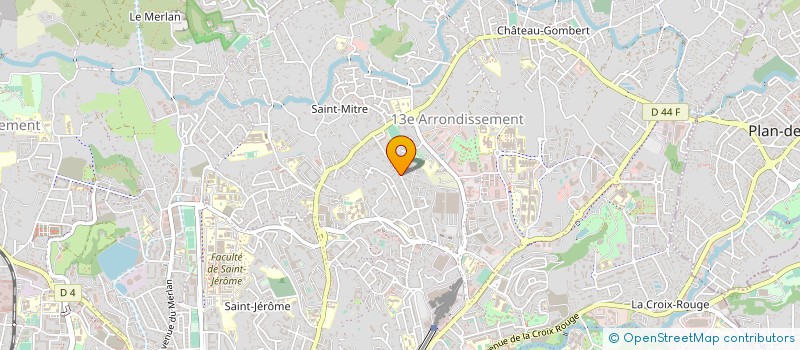 localisation de l'entreprise MONSIEUR JACQUES DRUGEON  MARSEILLE