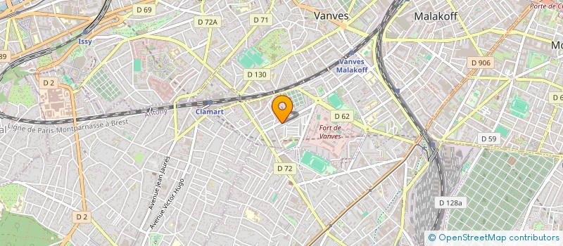 localisation de l'entreprise MONSIEUR JACQUES DUBAIL à MALAKOFF