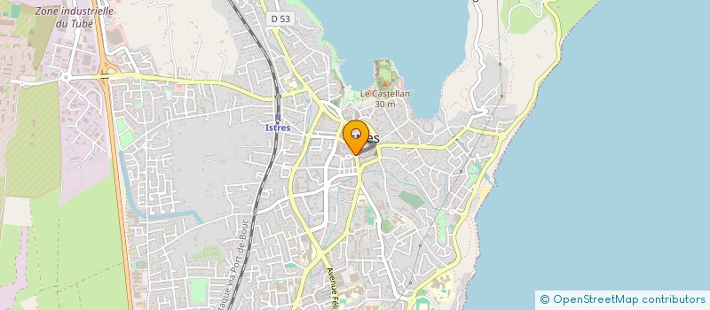 localisation de l'entreprise MONSIEUR JACQUES DUBOIS  ISTRES