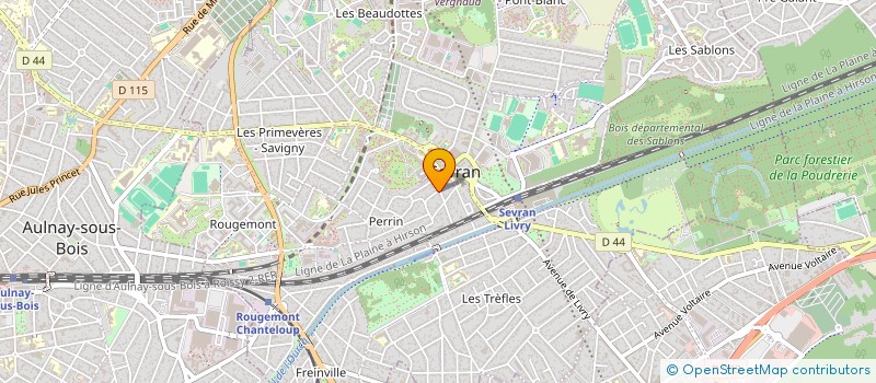 localisation de l'entreprise MONSIEUR JACQUES DUBOIS à SEVRAN