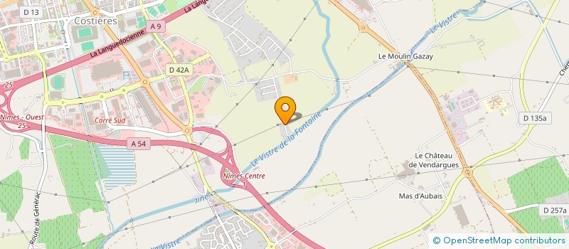 localisation de l'entreprise MONSIEUR JACQUES DUBOIS  NIMES