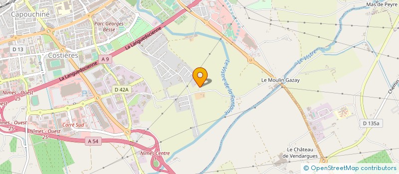 localisation de l'entreprise MONSIEUR JACQUES DUBOIS  NIMES