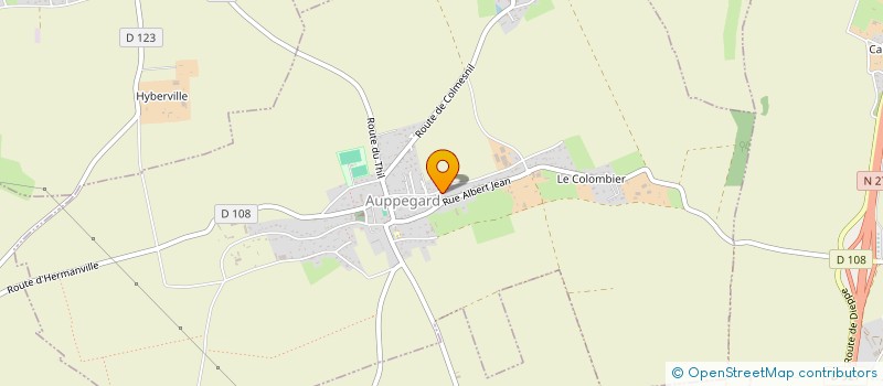 localisation de l'entreprise MONSIEUR JACQUES DUBOST à AUPPEGARD