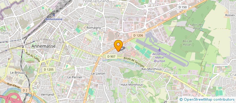localisation de l'entreprise MONSIEUR JACQUES DUBOUCHET à ANNEMASSE