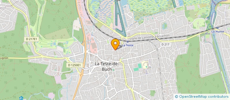 localisation de l'entreprise MONSIEUR JACQUES DUBOURG à LA TESTE-DE-BUCH