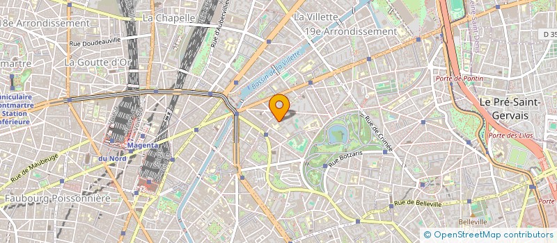 localisation de l'entreprise MONSIEUR JACQUES DUBREUIL  PARIS